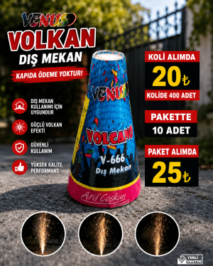 Toptan Koli Dış Mekan Volkan Satışı